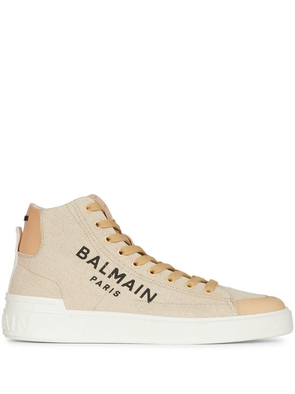 balmain archive vintage ハイカットスニーカー balmain archive vintage ハイカットスニーカー