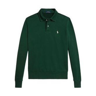 Polo Ralph Lauren Tops, Heren, Groen, S, Katoen, Heren T-shirts & Polos Kleding Aw 25