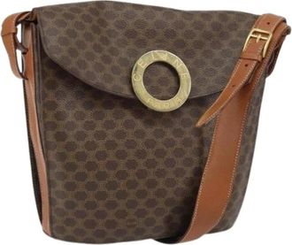 Celine Pre-owned Plastic Cross Body Bag - Dames - Vintage Schoudertas - Bruin - ONE Size - Vintage