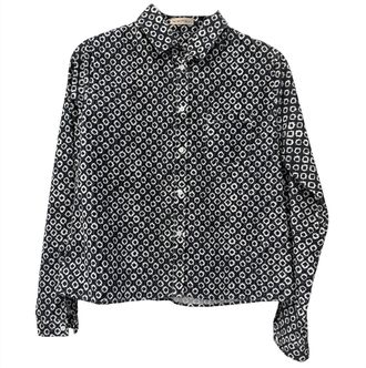 Camicettasnob Womens Camicia Shirt In Blue & White