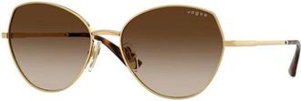 Vogue Eyewear Vo 4330S 280/13 Zonnebril - Dames - Zonnebrillen - Geel - 56 MM - Accessoires