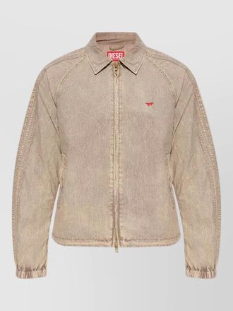 Diesel nylon jacket shirt collar long sleeves