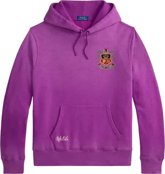 Ralph Lauren Hoodies & sweatvesten, Heren, Paars, S, Katoen, Sweatshirt met Borduurwerk