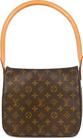 Louis Vuitton Borsa a mano Looping MM 2002 - Marrone