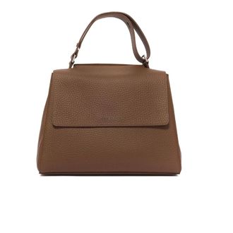 Orciani Handbags, female, Brown, Size: ONE SIZE Sveva Soft Shoulder Bag