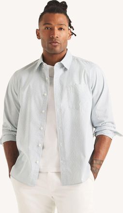 Nautica Mens Classic Fit Wrinkle-Resistant Checkered Shirt