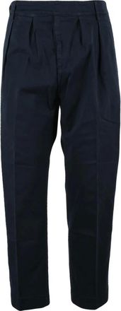 Dondup Broeken, Heren, Blauw, W32, Katoen, Chino broeken