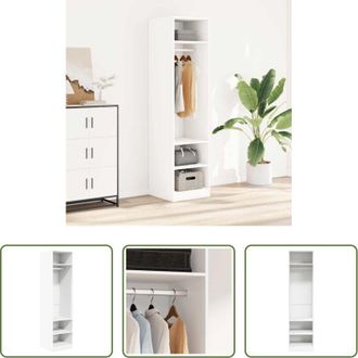 vidaXL vidaXL Armadio per casa - Armadio Bianco 50x50x200 cm in Legno Multistrato