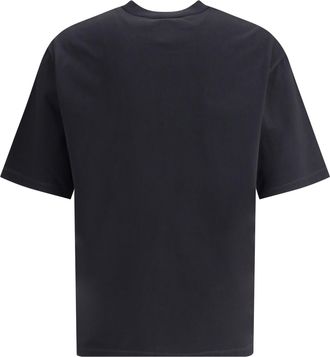 Dsquared2 Mens Logoed T-Shirt Black Cotton T-Shirts And Polos