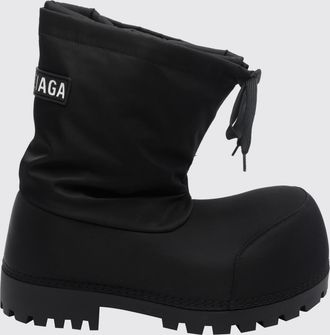 Balenciaga Alaska Outdoor Ankle Boots in Nylon with Notched Sole