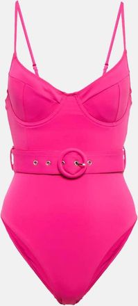 SIMKHAI Noa belted swimsuit