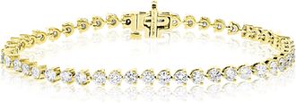 Vir Jewels 4 cttw Lab Grown Diamond Tennis Bracelet in 14K Gold 6.5 Inch For Women