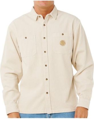 Rip Curl Premium Surf Cord L/S Shirt Hemd f&uuml;r Herren | beige