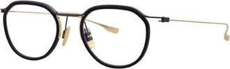 Dita Eyewear Schema-Two Demo Round Unisex Eyeglasses DTX131 02 49