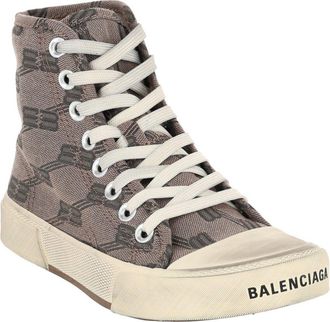 Balenciaga Paris Bb Monogram High-Top Sneaker