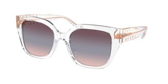 Coach HC8392U CR611 51110J Womens Sunglasses Clear Size 53
