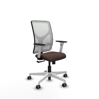 Piqueras y Crespo Silla De Oficina Piqueras Y Crespo Motilla Blanco Espuma Alta Densidad