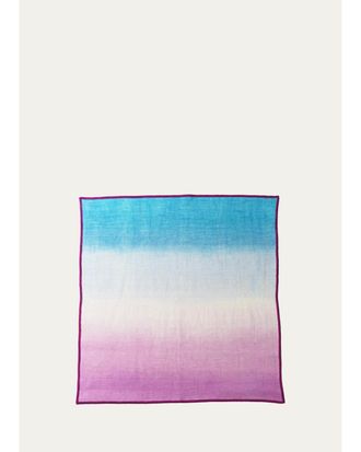 Emily P. Wheeler Pacific Hand-Dyed Linen Dinner Napkins, Set of 8