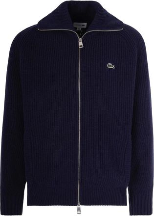 Lacoste Heren, Truien, Blauw, Maat: 3XL Wol