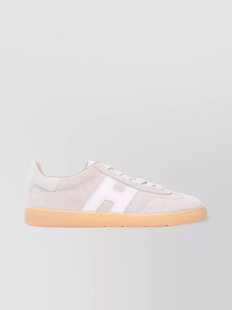 Hogan low top suede sneakers