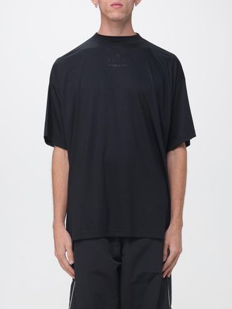 Gucci T-shirt relaxed fit in jersey con logo a contrasto e spalle cadute