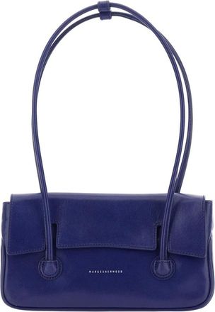 Marge Sherwood Bessette Shoulder - Dames - Schoudertassen - Blauw - ONE Size - Leer - Tassen