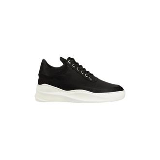 Filling Pieces Schoenen, Dames, Zwart, 40 EU, Leer, Low Eva Sky Satin