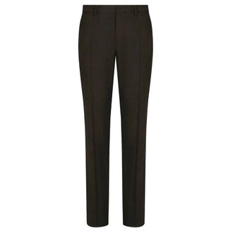 Dolce & Gabbana Slim-fit Trousers, male, Black, 2XL, Casual Mens Trousers