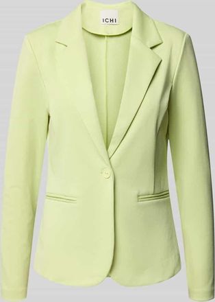 Ichi Regular Fit Blazer mit Viskose-Anteil Modell Kate in Hellgruen, Gr&ouml;&szlig;e XXL