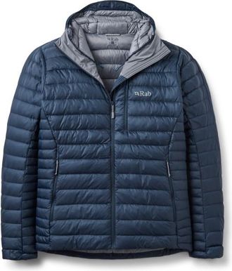 RAB Microlight Alpine Hoody Daunenjacke f&uuml;r Herren | blau