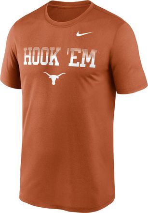 Nike Texas Primetime Kinetic Mantra Legend Nike Mens Dri-FIT College T-Shirt in Orange | NKGK81FTXE-XP8
