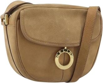 Celine Pre-owned Vintage Schoudertas - Dames - Vintage Schoudertas - Beige - ONE Size - Leer - Vintage