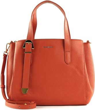 Coccinelle Gleen Handtas - Dames - Handtassen - Oranje - ONE Size - Leer - Tassen