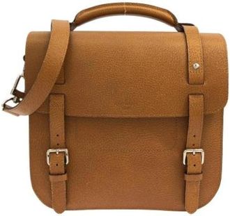 Louis Vuitton Pre-owned Vintage Handbag - Dames - Vintage Handtas - Bruin - ONE Size - Leer - Vintage