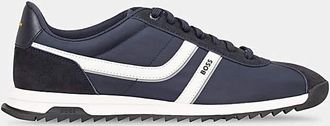HUGO BOSS Zayn Low Profile Trainer - Navy
