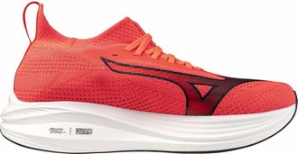 Mizuno Mens Neo Zen Running Shoe In Fiery Corl/brtone Bl
