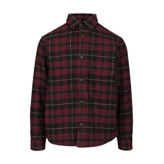 Carhartt Work in Progress Gargan Shirt Jacket - Heren - Zomerjassen - Rood - XS - Katoen - Jassen