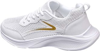 Generic Womens Wide Fit Gym Trainers Walking Gym Shoes [Tiangong Light Dance] Womens Breathable and Lightweight Casual Sports Shoes Fashionable Comfortable an