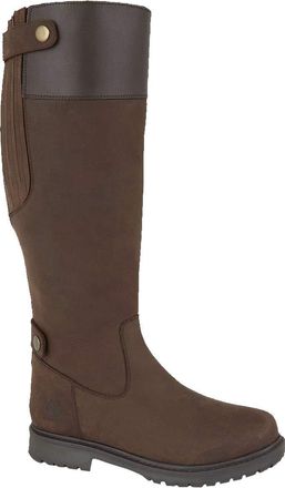 Woodland Womens/Ladies Harper Waxy Leather Country Boot (5 UK) (Dark Brown)