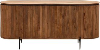 Chehoma Aparador de madera marr&oacute;n