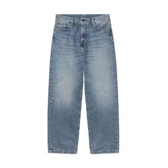 Carhartt Work in Progress Carhartt Wip, Loose-fit Jeans, male, Blue, Size: W34 Landon Pant