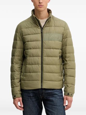 BOSS H-Cenitos logo puffer jacket - men - Polyamide/Polyester/Recycled Polyester - 52 - Green