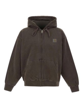 Carhartt Work in Progress Vista Balloon Fit Hooded Quilted Cotton Jacket