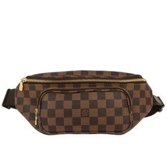 Louis Vuitton Vintage, unisex, Bruin, ONE Size, Pre-owned Vintage Canvas Belt Bag