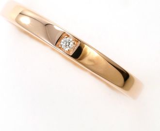 C&A Pink Gold Pink Gold (10K) Band Ring (Pre-Owned)