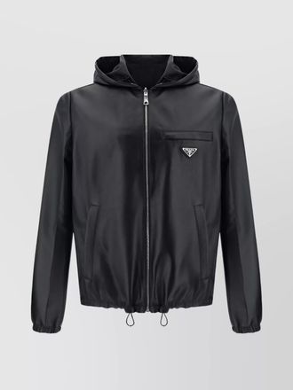 Prada nappa leather reversible jacket