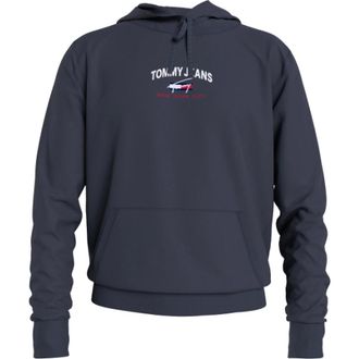 Tommy Jeans Heren, Sweatshirts & Hoodies, Blauw, Maat: S Katoen