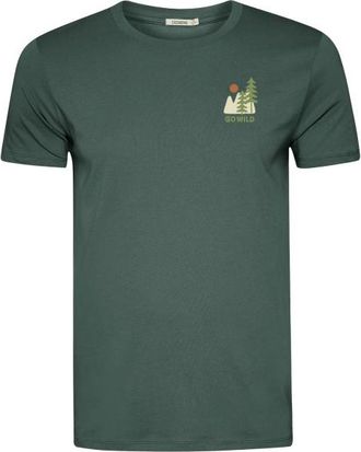 Greenbomb Wild Pines Guide T-Shirt f&uuml;r Herren | gr&uuml;n/oliv