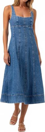 Sundays Willa Midi Dress In Denim