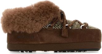 Moon Boot Moon Boot, Snow Boots, female, Brown, Size: 5 US EVX Chalet Faux Fur Mules